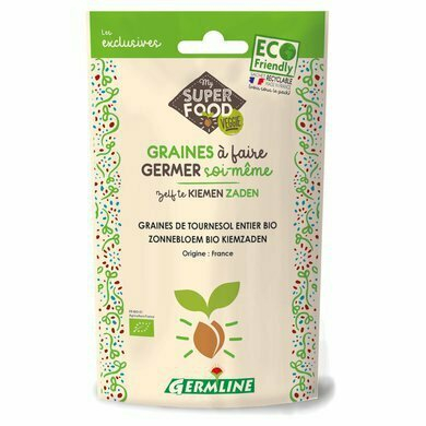 HRANA VIE - Seminte de floarea soarelui pt. germinat eco 100g Germline