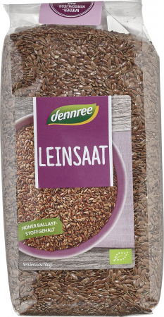 ALIMENTE - Seminte de in maro bio 500g Dennree