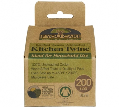 BUCATARIE - Sfoara pentru gatit nealbita, compostabila, 60.8m, If You Care