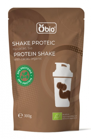 BATOANE, NUCI SI FRUCTE USCATE - Shake proteic cu cacao bio 300g Obio