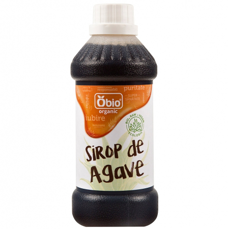 PRODUSE PENTRU GATIT - Sirop de agave raw dark eco 250ml Obio