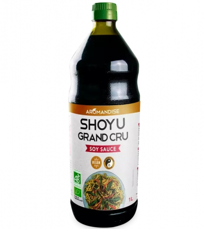 PRODUSE PENTRU GATIT - Sos de soya Shoyu Grand Cru bio 1 L, Aromandise