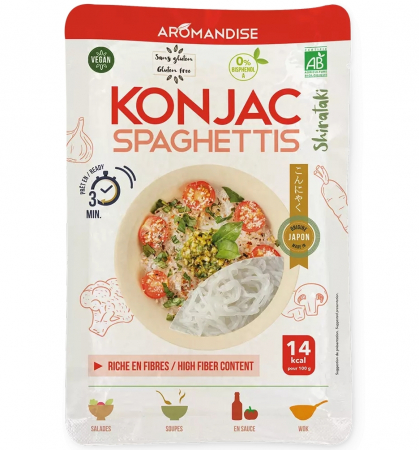 PRODUSE PENTRU GATIT - Spaghetti konjac bio 180g, Aromandise