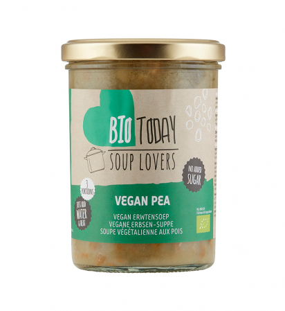 PRODUSE PENTRU GATIT - Supa crema de mazare, bio, 400ml, Bio Today