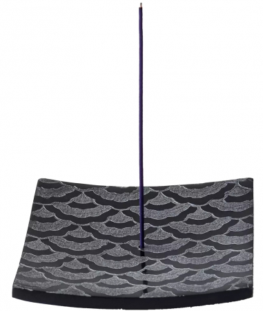 AROMATERAPIE SI RELAXARE - Suport pentru betisoare parfumate, din piatra, Kare, Aromandise