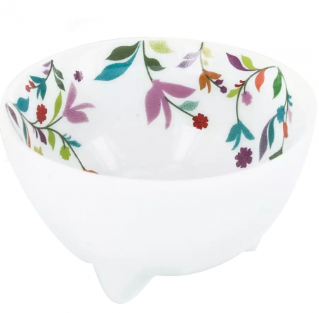 AROMATERAPIE SI RELAXARE - Suport pentru betisoare si conuri parfumate, din portelan, Flora, Aromandise