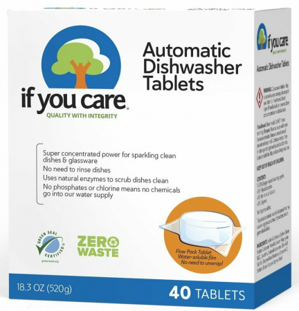 BUCATARIE - Tablete pentru masina de spalat vase automata, 40 buc - 520g, If You Care