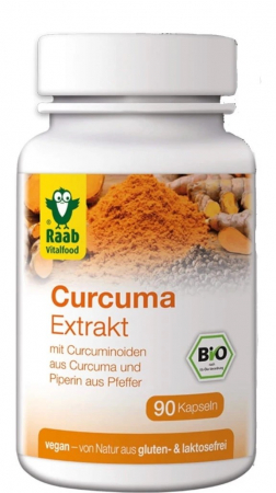 SUPLIMENTE - Turmeric (curcuma) FORTE bio 500mg, 90cps RAAB