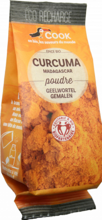 PRODUSE PENTRU GATIT - Turmeric (curcuma) pudra bio 35g refill Cook