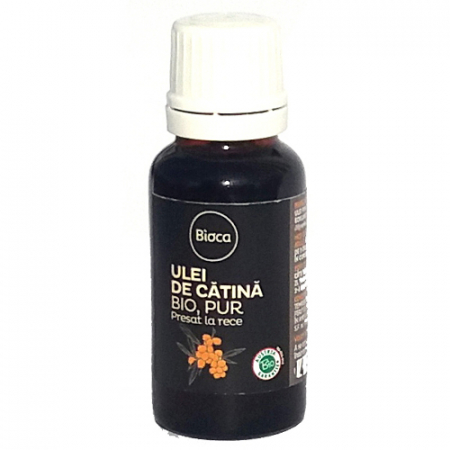 ULEIURI PENTRU ALIMENTATIE - Ulei de catina pur eco 20ml BIOCA