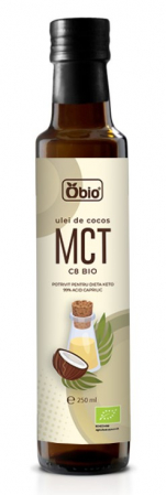 Obio - Ulei de cocos mct c8 bio 250ml Obio