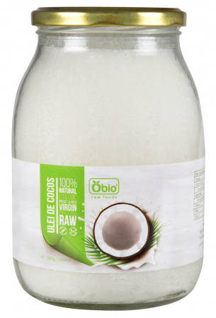 PRODUSE PENTRU GATIT - Ulei de cocos virgin raw bio 1000ml OBIO