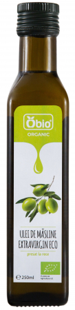 PRODUSE PENTRU GATIT - Ulei de masline extravirgin bio 250ml Obio
