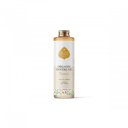 INGRIJIRE PERSONALA - Ulei pentru igiena orala cu turmeric, bio, 50ml, Eliah Sahil