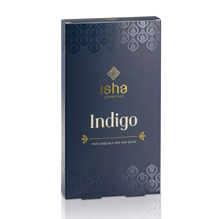 INGRIJIRE PERSONALA - Vopsea de par naturala indigo, 100g, Isha