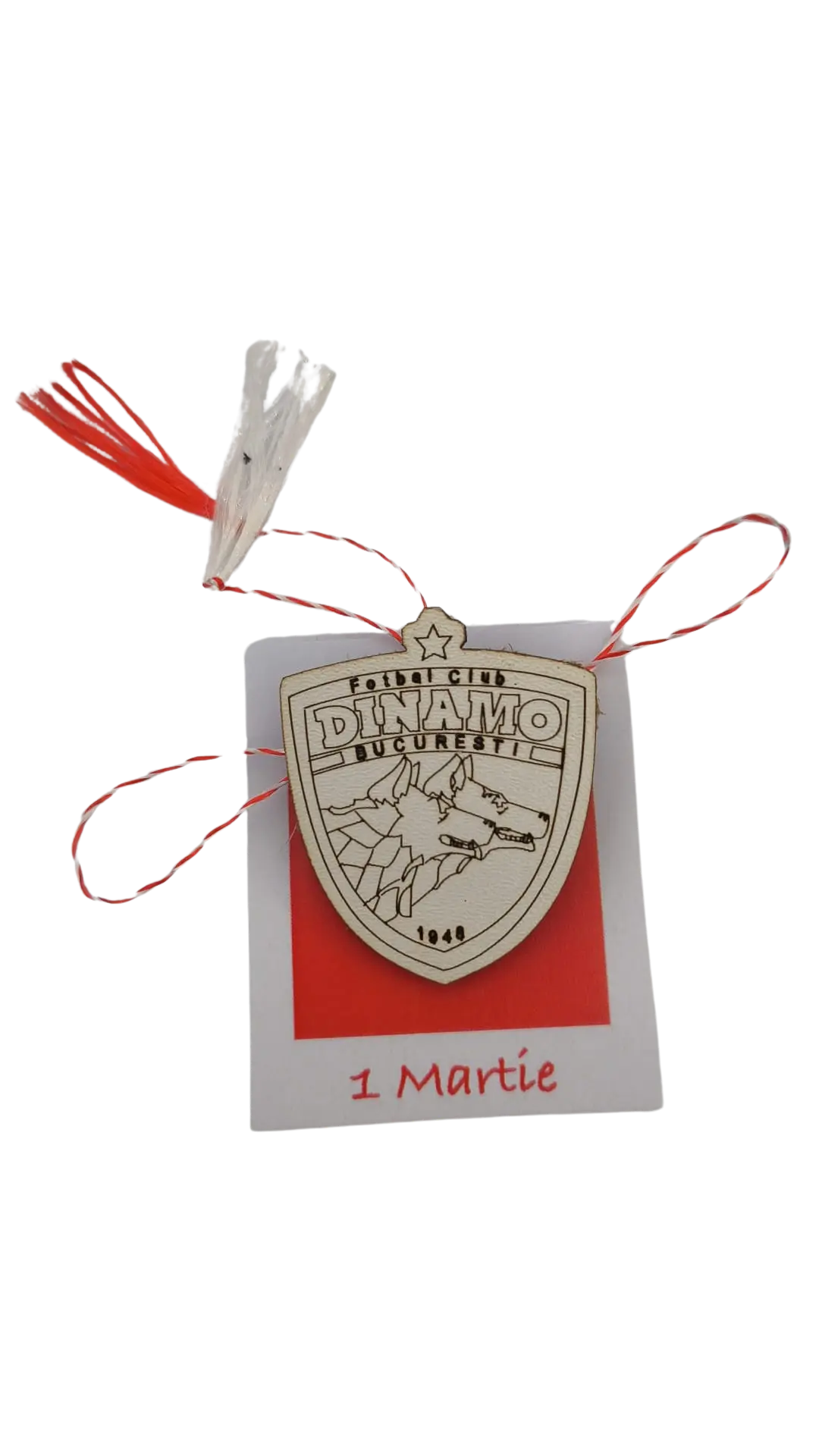 Diverse - Insignă FC Dinamo - Mărțișor Personalizat