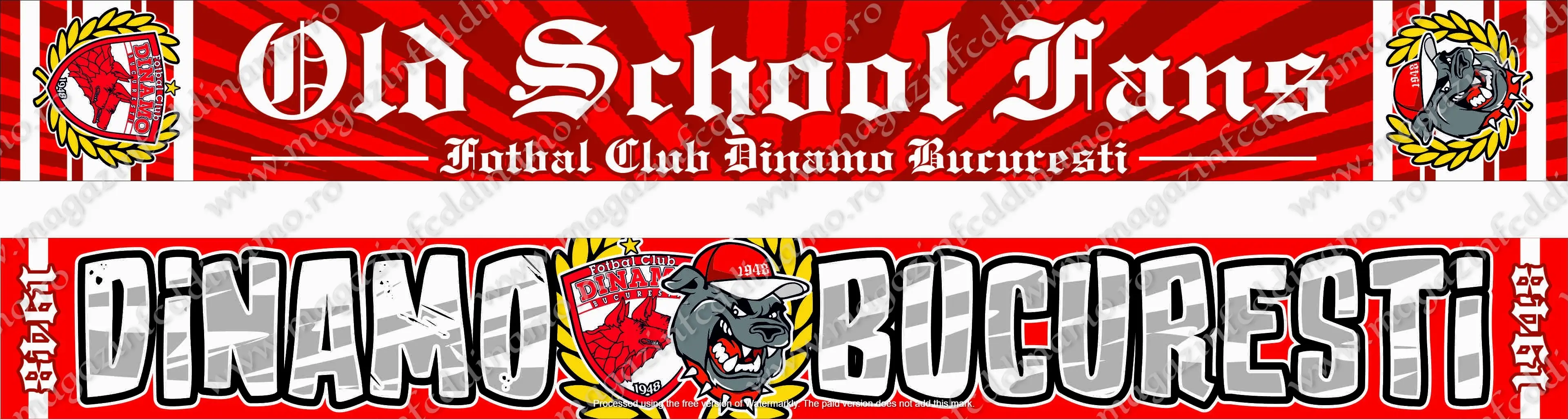 Eșarfe - Eșarfă FCD - Old School
