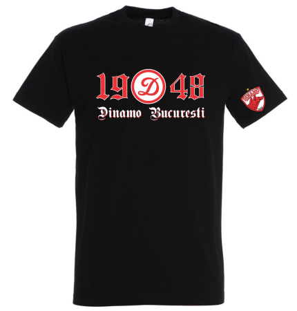 Bărbați - Tricou FC Dinamo 1948 Dinamo București negru