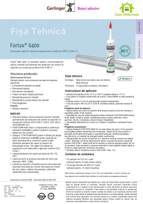 Etanșant adeziv Fortax 6400 [2]