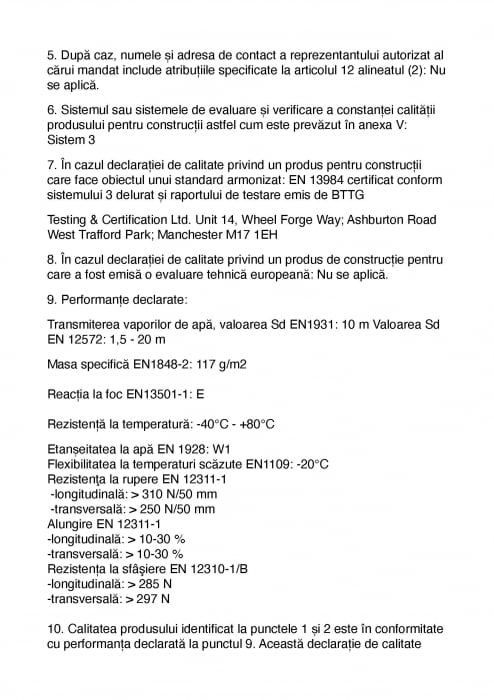 Membrana cu SD Variabil - Izolații Naturale [7]