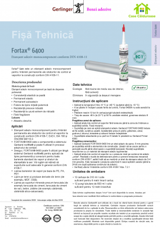 Etanșant adeziv Fortax 6400 [1]