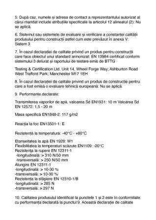 Membrana cu SD Variabil - Izolații Naturale [6]