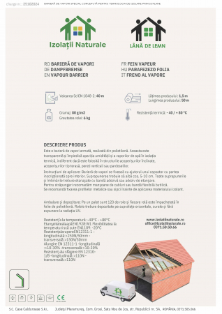 Membrană Izolații Naturale SD 40 [1]