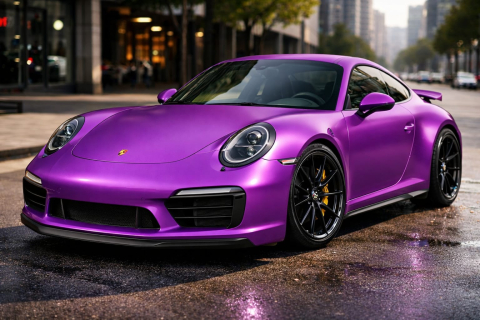 Mov - Chrome Matte Metal Magenta