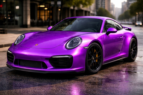 Mov - Chrome metal Grape Purple