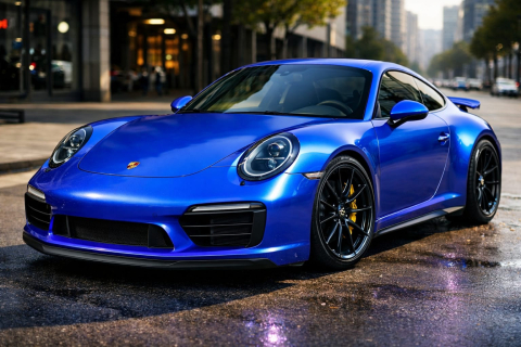 Albastru - Chrome Metal Tranquil Blue