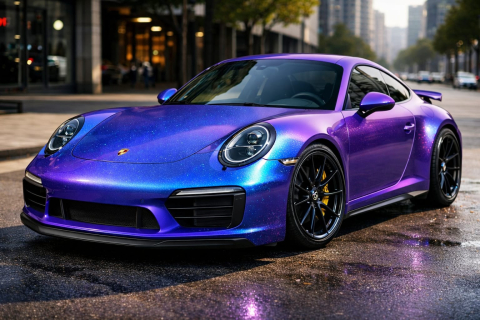 Mov - Dioamond Pearl Blue & Purple