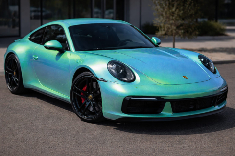 Folie PPF Colorata - Laser Mat Green