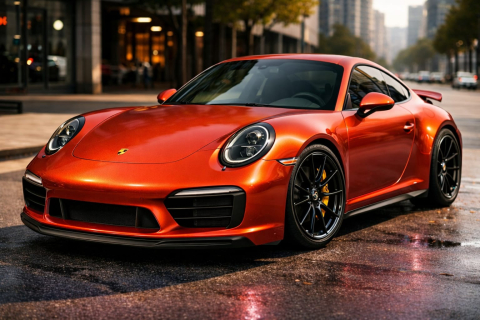 Portocaliu - Liquid Metal Gem Orange