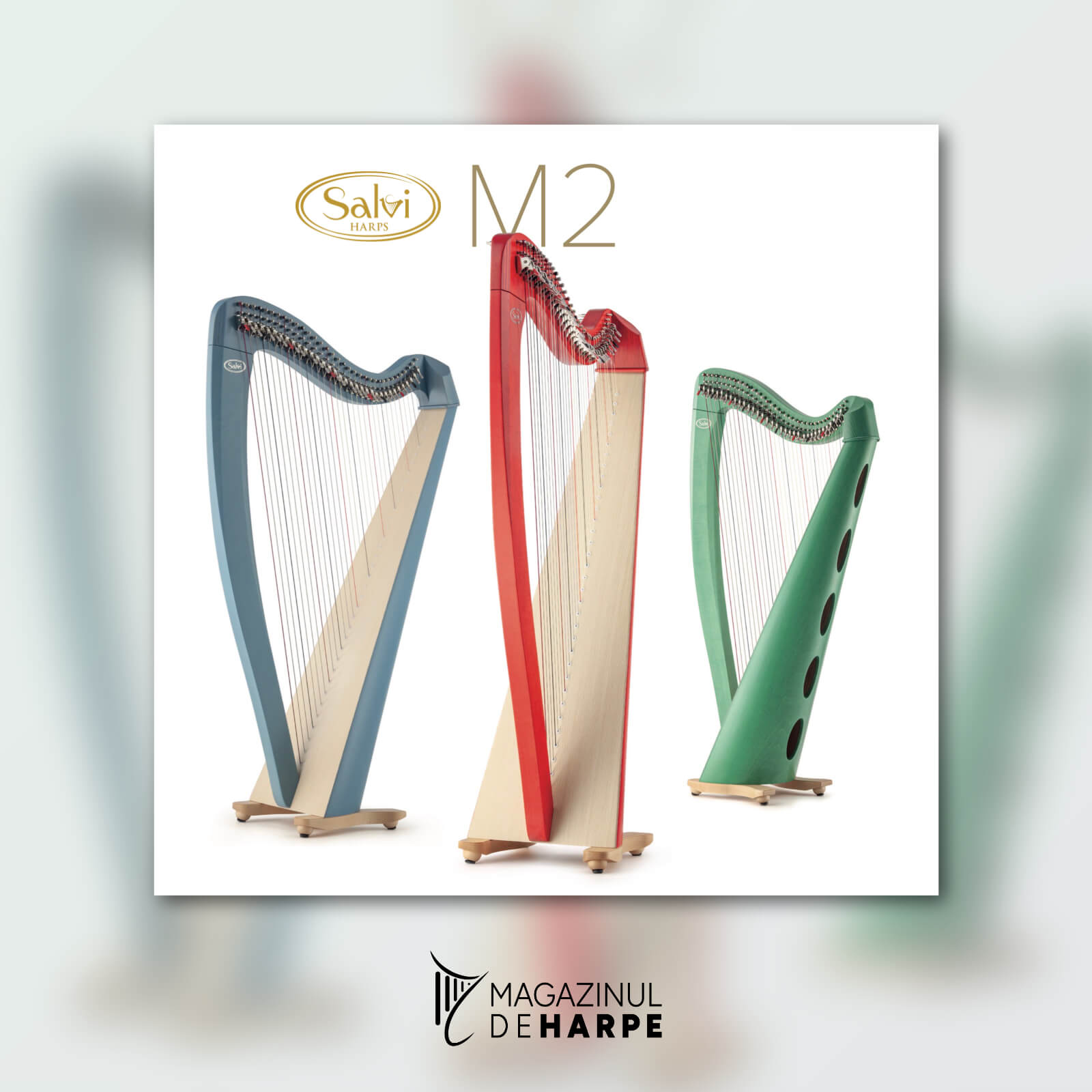 Salvi M2 – Noua generație de harpe cu leviere