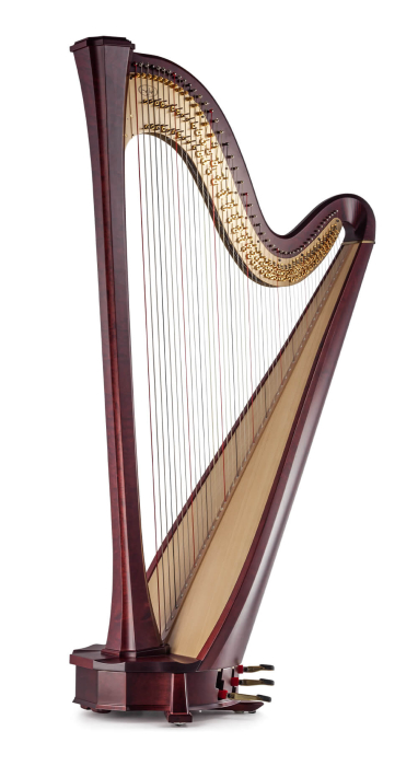 Salvi Arion SG – harpă profesională cu pedale [5]