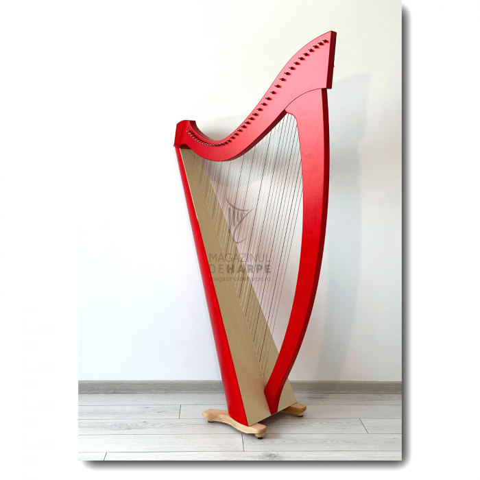 Harpă Salvi Titan roșie [2]