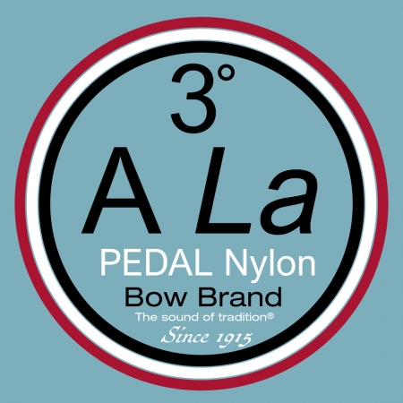 CORZI PENTRU HARPĂ - Bow Brand Coardă harpă cu pedale Nylon oct. 3 LA nr. 19