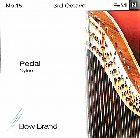 CORZI PENTRU HARPĂ - Bow Brand Coardă harpă cu pedale Nylon oct. 3 MI nr. 15