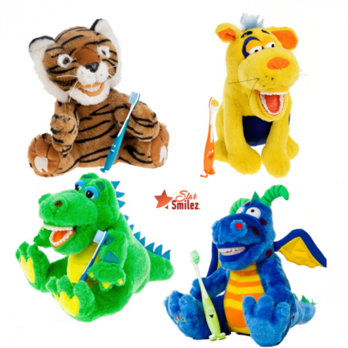 Marionetă animal, mică, include periuță, StarSmilez [4]