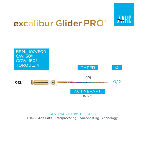 Excalibur Glider PRO® - ace sterile 25 mm (3 buc.) [2]