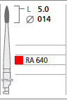 Intensiv Perio Burs Flame [5]
