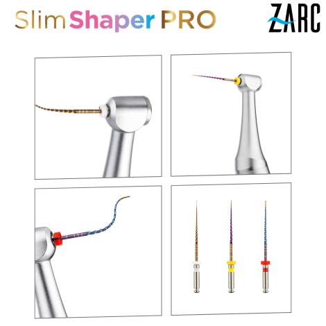 SlimShaper PRO® - sterile files assorted blister (6 units) 21mm | 25mm | 31mm [2]