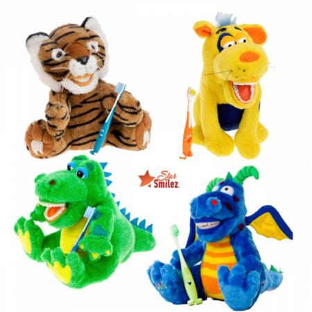 Marionetă animal, mică, include periuță, StarSmilez [3]