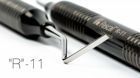Instrument Pascal pentru poziționarea firului de retracție gingivală - R-11 Retrax® System