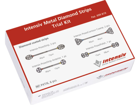 Protetică - Intensiv Metal Diamond Strips Trial Kit Ref. PXT/6