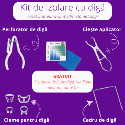 Promoții - Kit de izolare cu digă