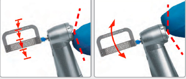 KIT ORTO - piesă Intensiv Swingle, fără lumină + 6 fierăstraie Intensiv Ortho-Strips [3]