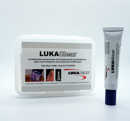 LUKAClear - compozit universal transparent, gel/ tub de 20 grame [0]