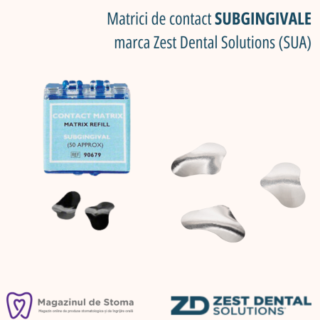Protetică - Matrici de contact subgingivale (aprox. 50 de buc.), Zest Dental Solutions