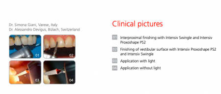 KIT COMPLET (Protetică & Orto) - piesă Intensiv Swingle, fără lumină + 4 pile Intensiv Proxoshape + 6 fierăstraie Intensiv Ortho-Strips [6]